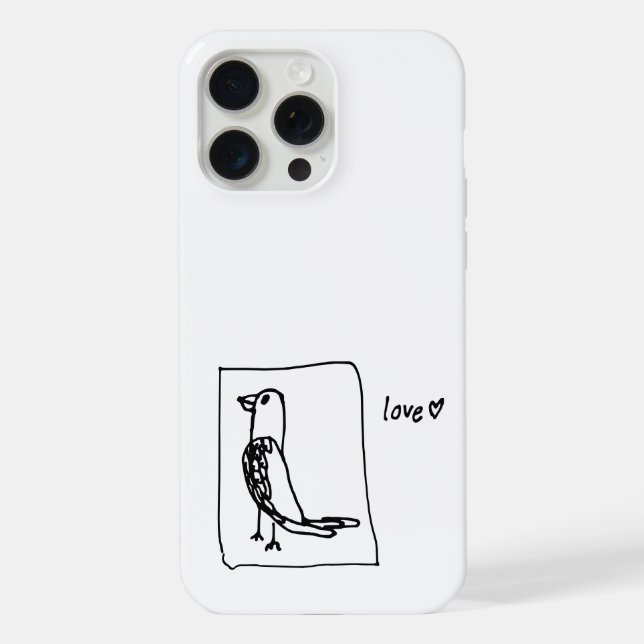 Parakeet-Phonecase iPhone Hülle (Rückseite)