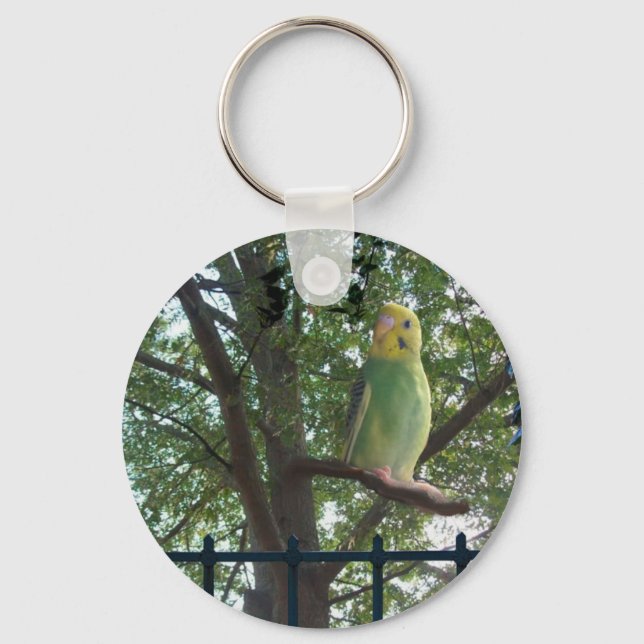 Parakeet Schlüsselanhänger (Vorderseite)