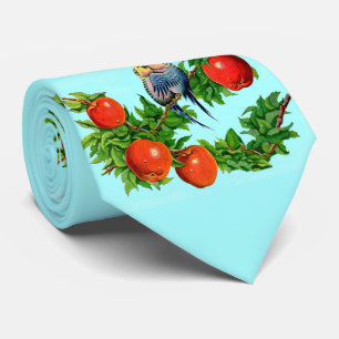 Parakete in Liebe Krawatte