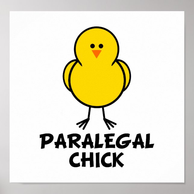 Paralegal Chick Poster (Vorne)