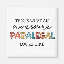 Paralegal Phantastischer Rechtsbeistand Funny Magnet