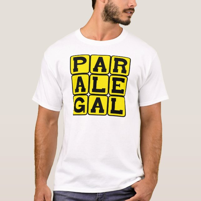Paralegal, Rechtsbeistand T-Shirt (Vorderseite)