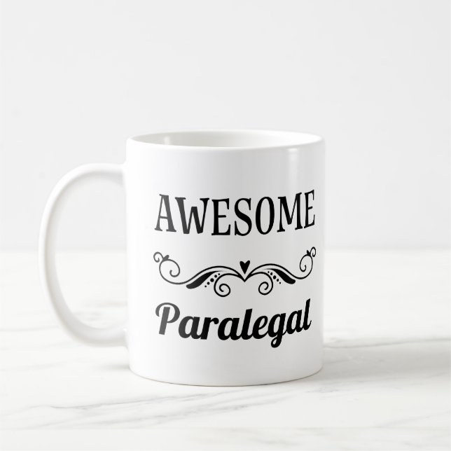 Paralegal Wertschätzung Geschenk Idee Kaffeetasse (Links)