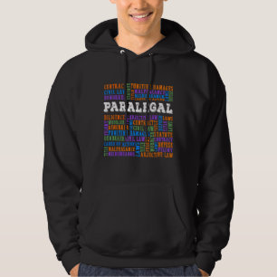 Paralegal Words Paralegals Anwalt Hoodie