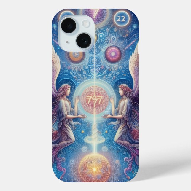 Parallel Realms Apple iPhone 15 Handy Gehäuse. Case-Mate iPhone Hülle (Rückseite)