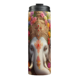 Parallel Realms Wasserflasche. Ganesha Thermosbecher
