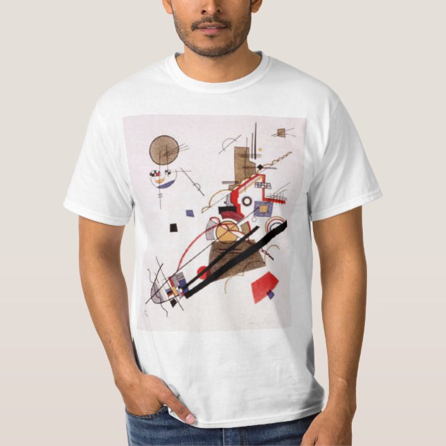 Paralleldiagonals Wassily Kandinsky T-Shirt (Vorderseite)