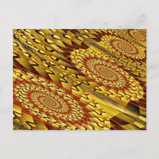 Parallele Abmessungen Postkarte (Vorderseite)