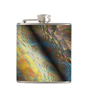 Parallele Flugzeug Flachmann