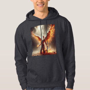 Parallele Realms Mens Hoodie. Phoenix Rising Hoodie