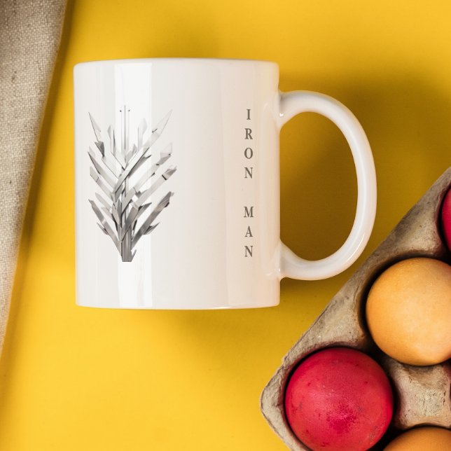 Paralleler Platinbogen mit Text Tasse (Von Creator hochgeladen)