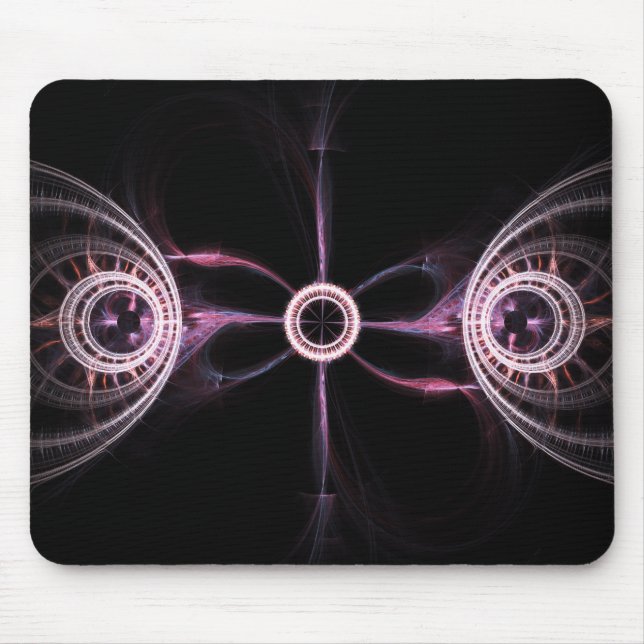 Paralleles Universum-abstrakte Fraktal-Kunst Mousepad (Vorne)