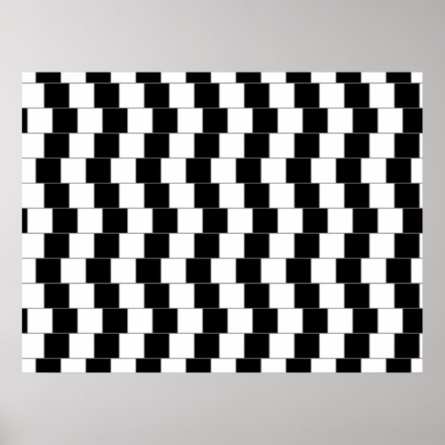 Parallellinien Poster (Vorne)