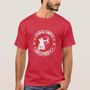 Paralympische Athlete Sportspiel Paralympische Bog T-Shirt