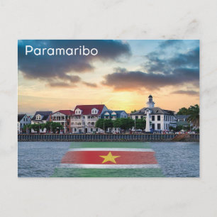 Paramaribo - Suriname Postkarte