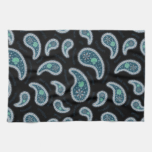 Paramecia Paisley Protozoan Biologie Wissenschaft Geschirrtuch