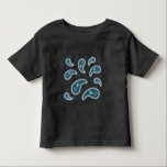 Paramecia Paisley Protozoan Biology Science Dark Kleinkind T-shirt<br><div class="desc">Dieser Nerdpaisley besteht aus Paramecia komplett mit Cilien und charakteristischen Organellen. Paramecia und Zilien im Königreich Protista und waren wahrscheinlich die Kreaturen,  die von Anton Leeuwenhoek als "Tiere" beschrieben wurden. Dieses Shirt ist das perfekte Geschenk für diejenigen,  die Biologie oder skurrile Liebe haben.</div>