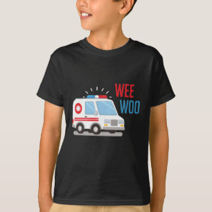 Paramedic Ambulance Car Weo Hospital EMT T-Shirt