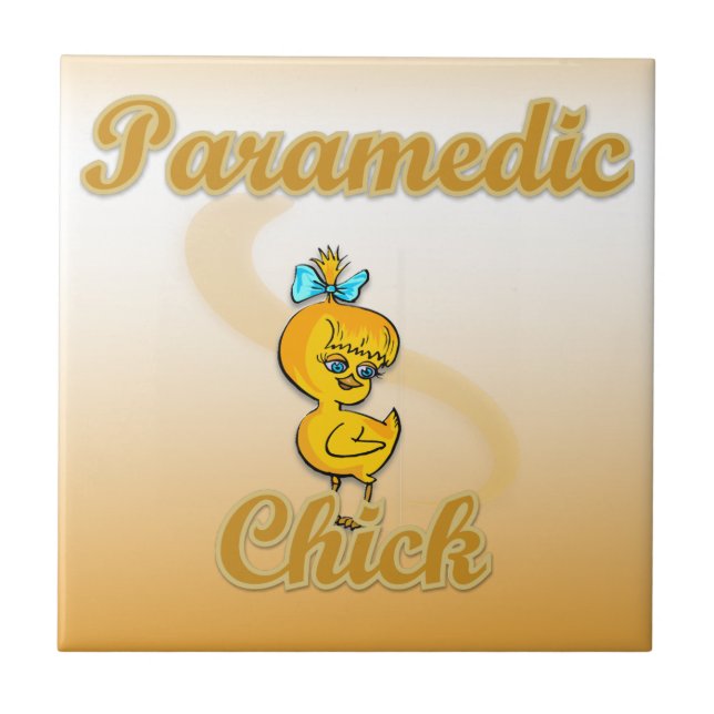 Paramedic Chick Fliese (Vorderseite)
