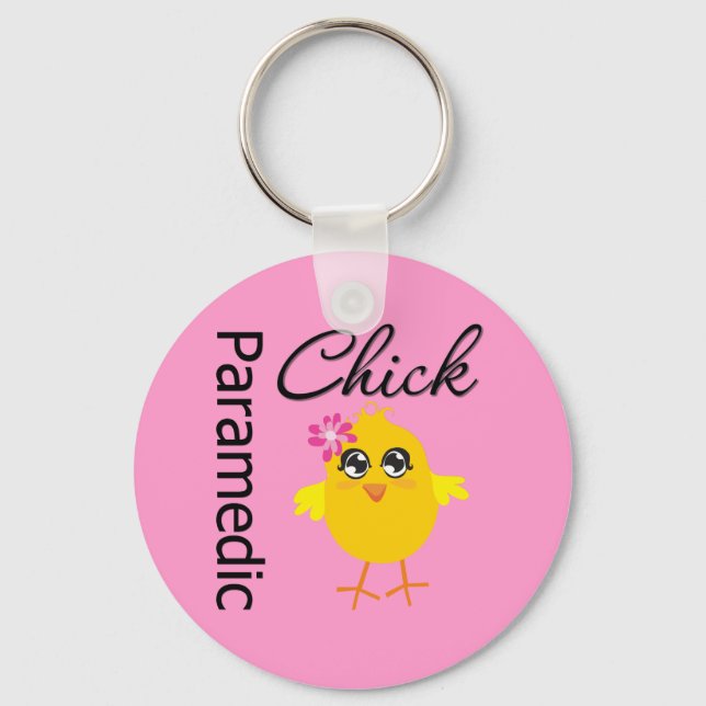 Paramedic Chick Schlüsselanhänger (Vorderseite)