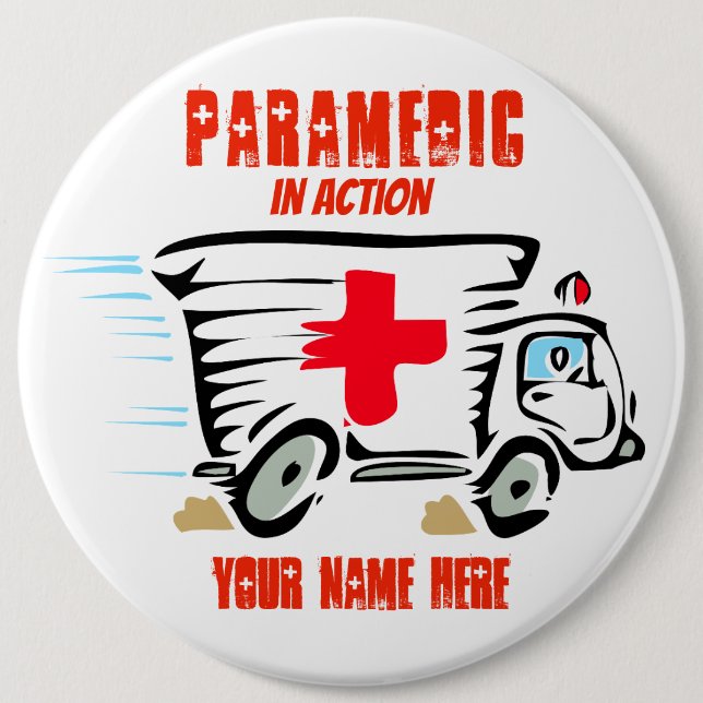 Paramedic Colossal, 1,8 mm, Rundtaste Button (Vorderseite)