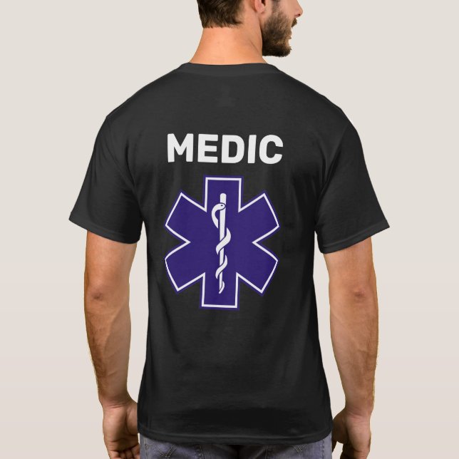 Paramedic Custom EMT EMS 911 T - Shirt (Rückseite)