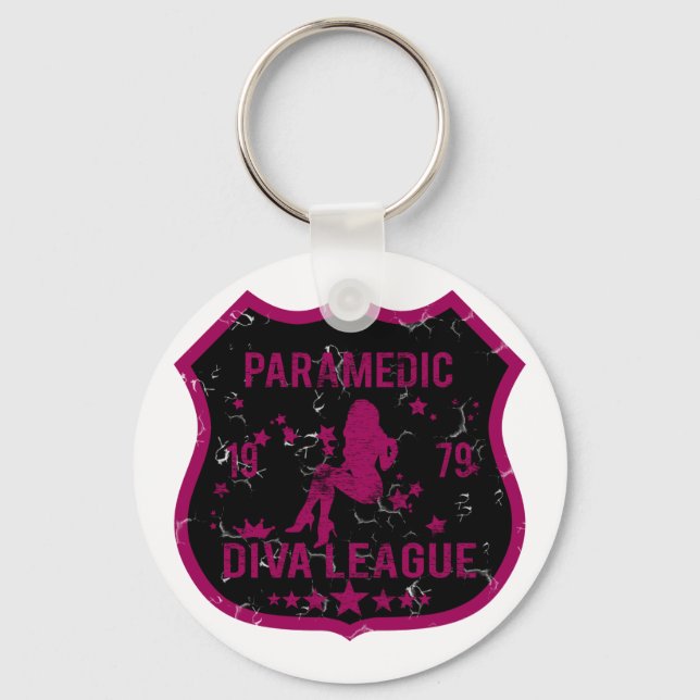 Paramedic Diva League Schlüsselanhänger (Vorderseite)
