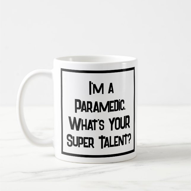 Paramedic Driver Super Talent. Tasse (Links)