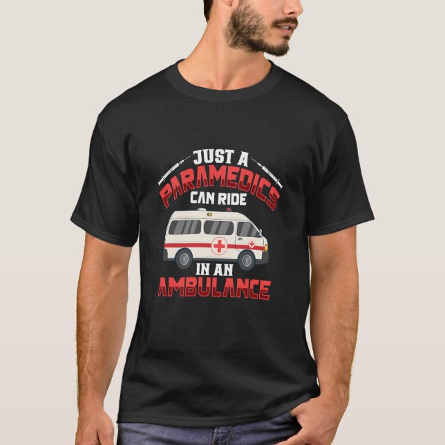 Paramedic First Responder Ambulance Driver T-Shirt (Vorderseite)
