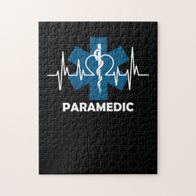 Paramedic Heartbeat Puzzle (Vertikal)