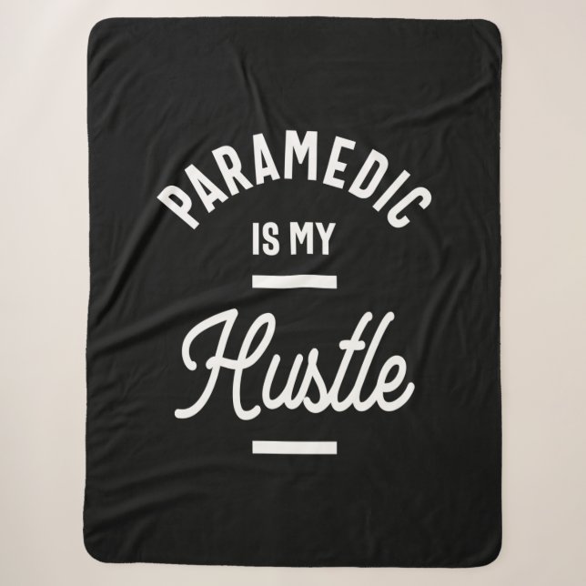 Paramedic Job Title Gift Sherpadecke (Vorderseite)
