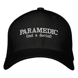 Paramedic (kein Arzt) Bestickte Baseballkappe