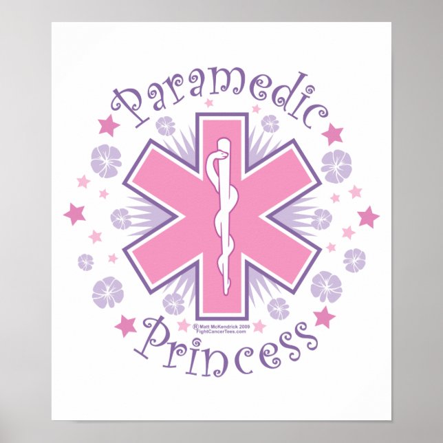 Paramedic Princess Poster (Vorne)