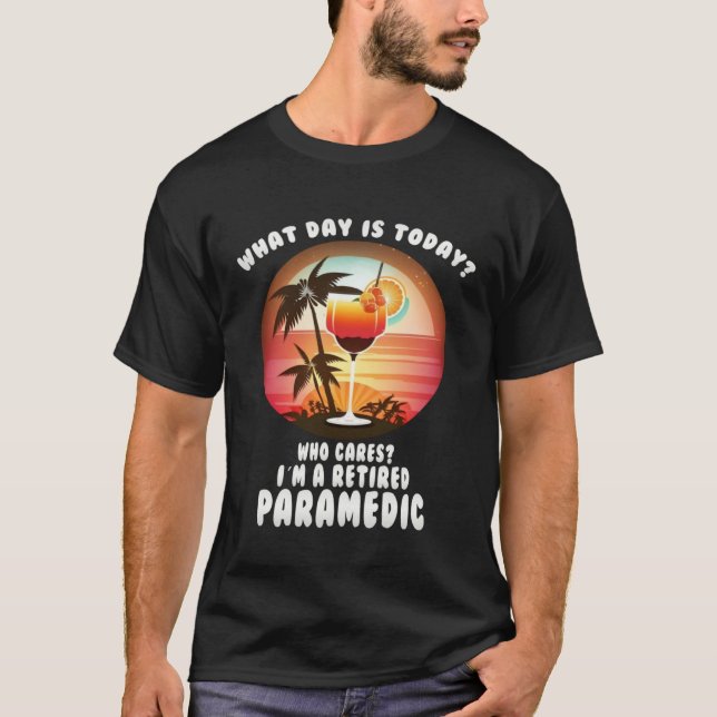 Paramedic Retirement  Retiree T-Shirt (Vorderseite)