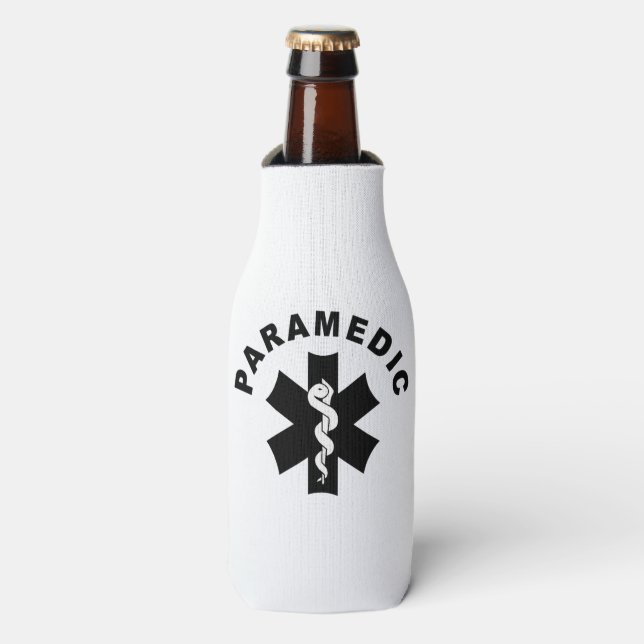 Paramedic-Thema Flaschenkühler (Flaschenvorderseite)
