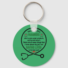 Paramedic's Geschenk. Das gehört einem Paramedic Schlüsselanhänger