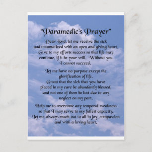 Paramedies Postkarte