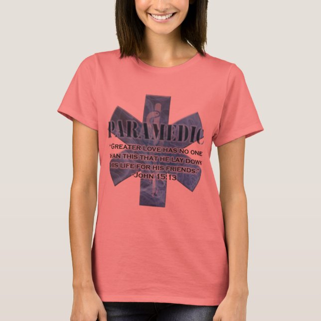 Paramedische Bibelverse T-Shirt (Vorderseite)