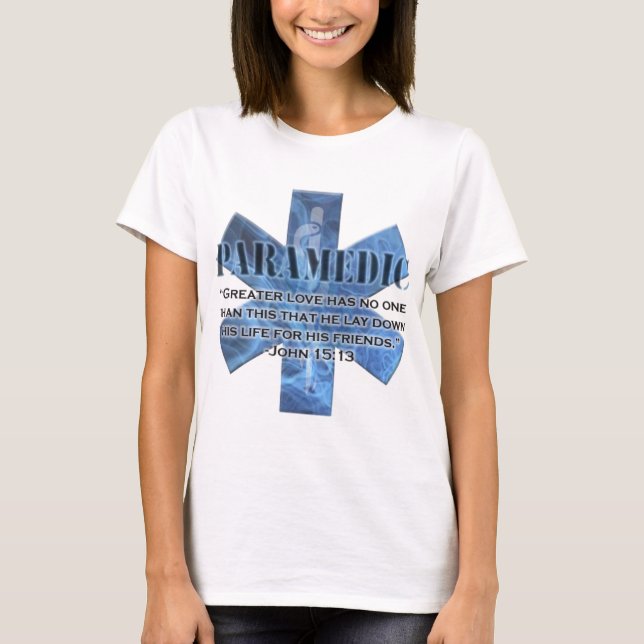 Paramedische Bibelverse T-Shirt (Vorderseite)