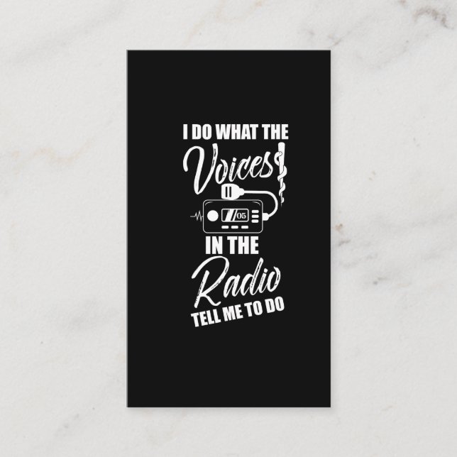 Paramedium EMT Geschenk Notfall-Funkambulanz Visitenkarte (Vorderseite)