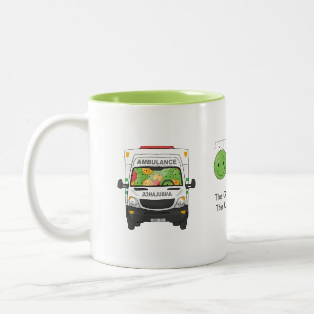 Paramedium & EMT Keramik Kaffee Tasse (Links)