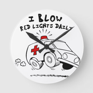 Paramedium Runde Wanduhr