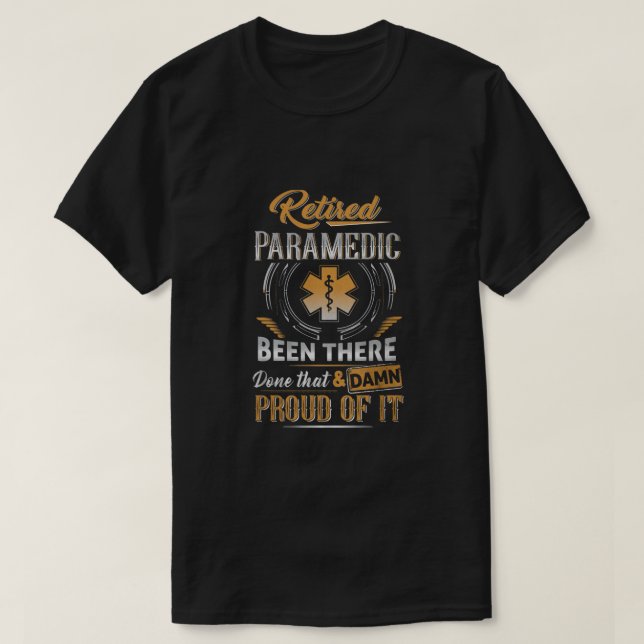 Paramedizin T-Shirt (Design vorne)