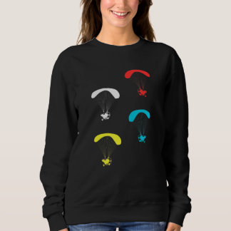 Paramotor Graphic T-Shirt Powered Paragliding Ppg  Sweatshirt
