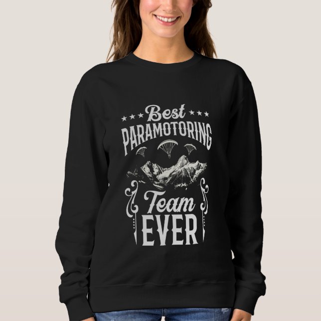 Paramotor-Paramotortraining Paragliding Sweatshirt (Vorderseite)