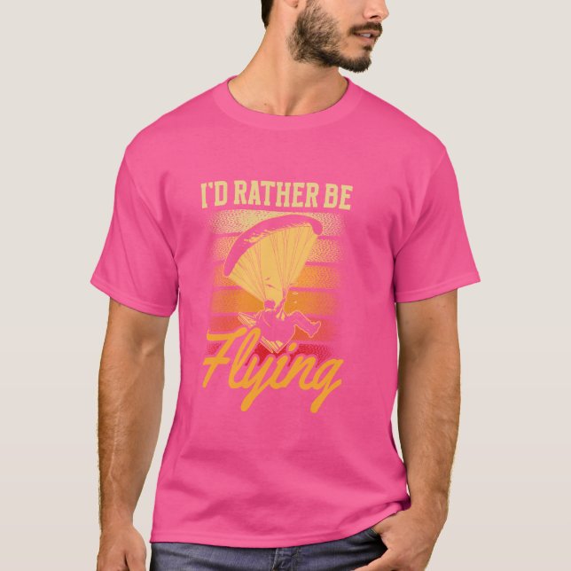 Paramotor-Paramotortraining Paragliding T-Shirt (Vorderseite)