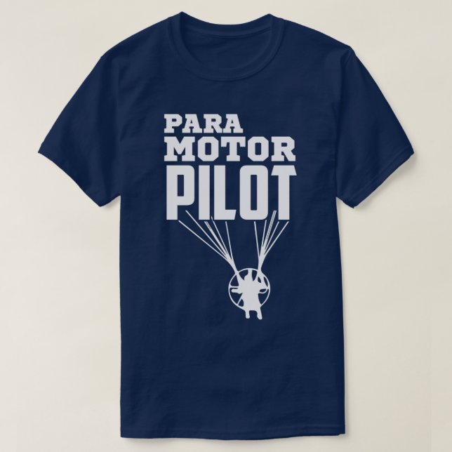 Paramotor Pilot Paramotoring Extreme Sports Paragl T-Shirt (Design vorne)