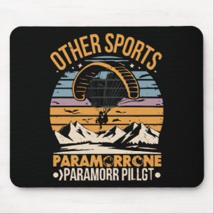 Paramotor-Pilot Paramotoring Mousepad