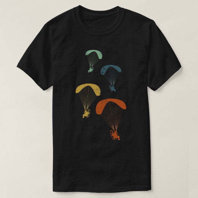 Paramotor Pilot Paramotoring T-Shirt (Design vorne)