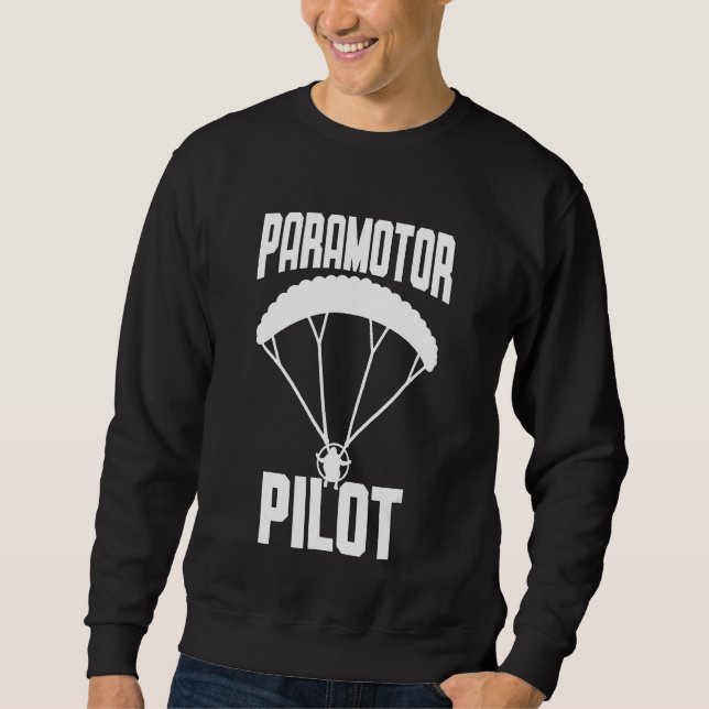 Paramotor Pilot Sweatshirt (Vorderseite)